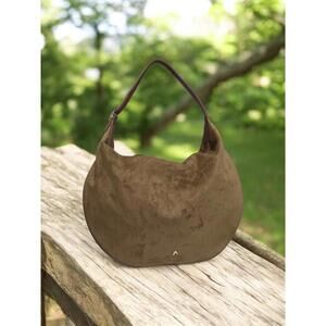 #427 - Izzy & Ali Suede Hobo Shoulder Bag